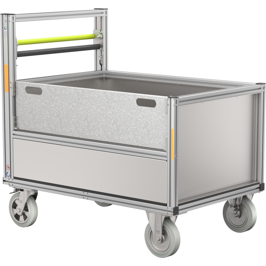 Carrito Universal con Caja de Aluminio