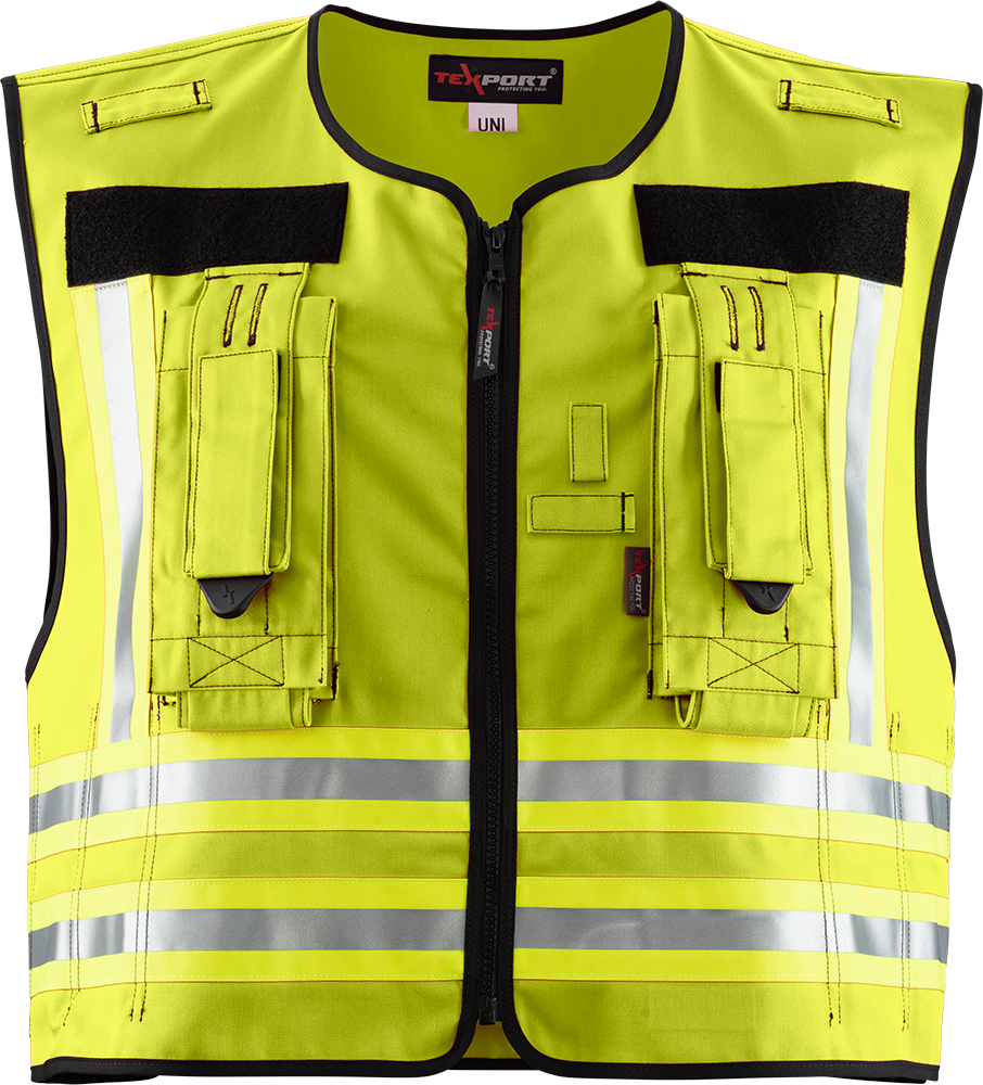 Chaleco de mando amarillo flour