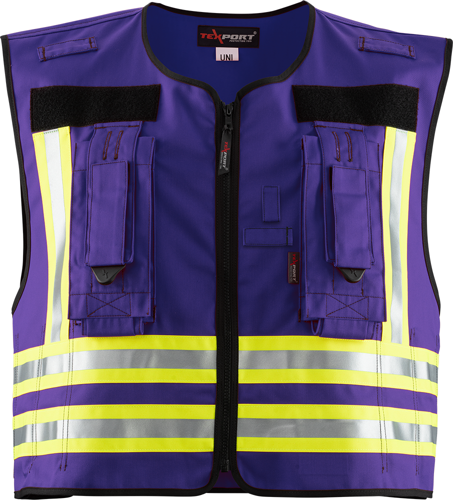 CHALECO DE MANDO MORADO